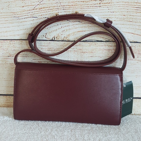 New Ralph Lauren Bennington Wallet/Crossbody - Picture 3 of 8